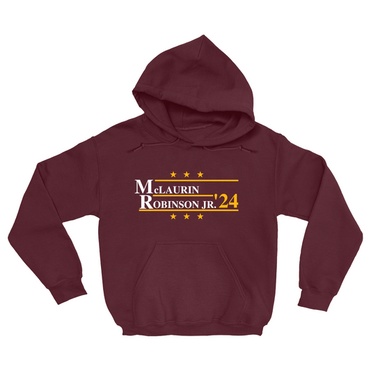 McLaurin and Robinson Jr. 2024 Election Parody Pullover Hoodie