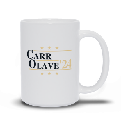 Carr and Olave 2024 Election Parody Coffee & Tea Mug