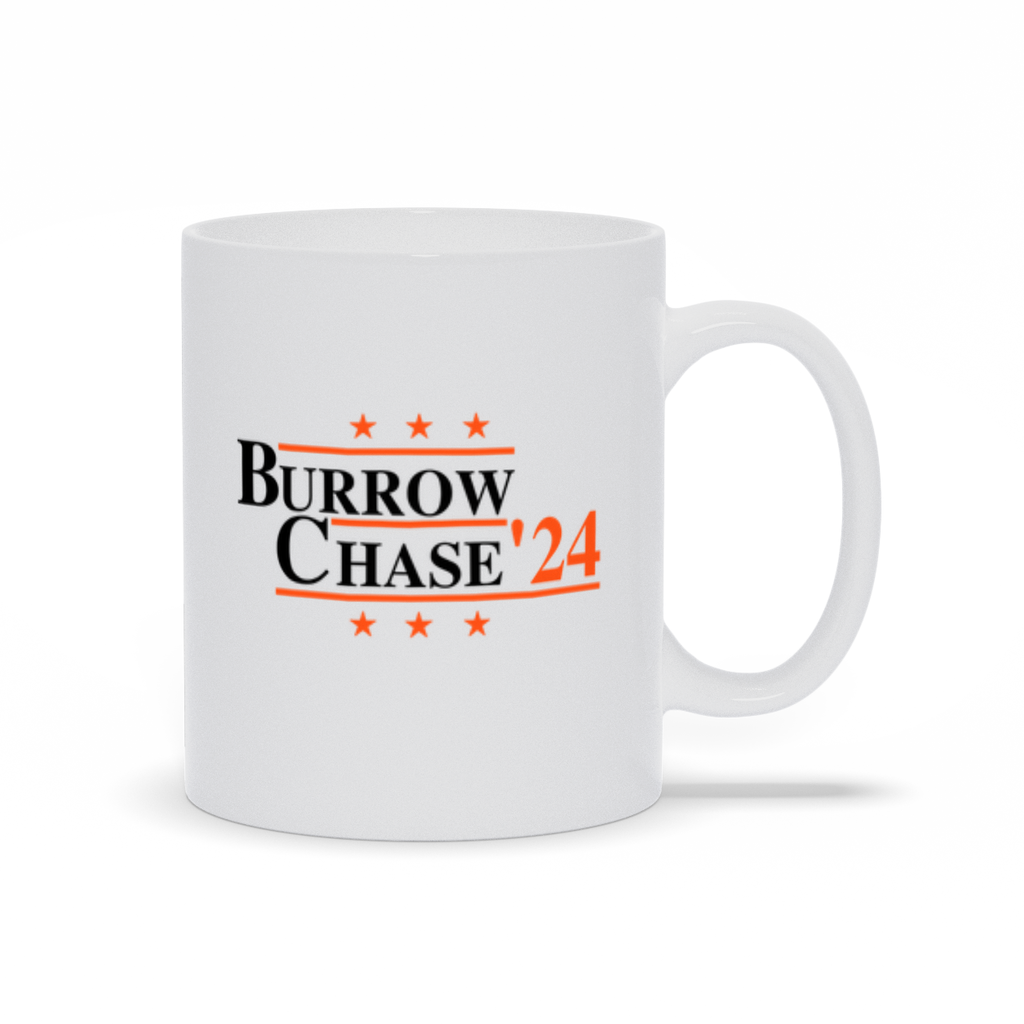 Burrow and Chase 2024 Election Parody Coffee & Tea Mug