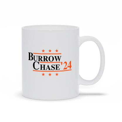 Burrow and Chase 2024 Election Parody Coffee & Tea Mug