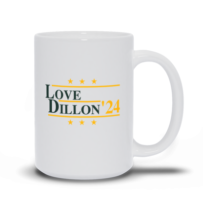 Love and Dillon 2024 Election Parody Coffee & Tea Mug