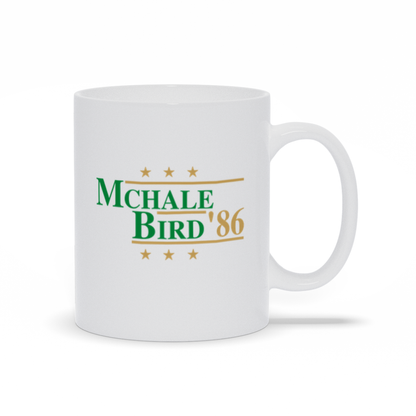 McHale and Bird 1986 Retro Election Parody Coffee & Tea Mug