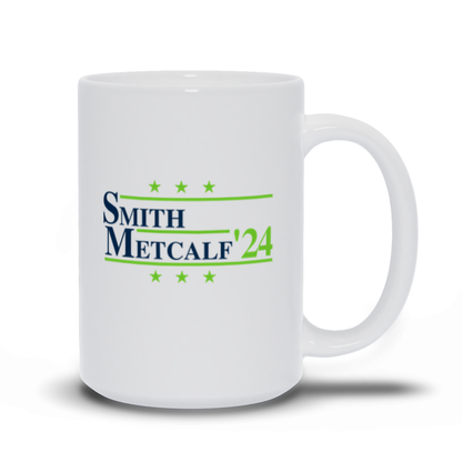 Smith and Metcalf 2024 Election Parody Coffee & Tea Mug