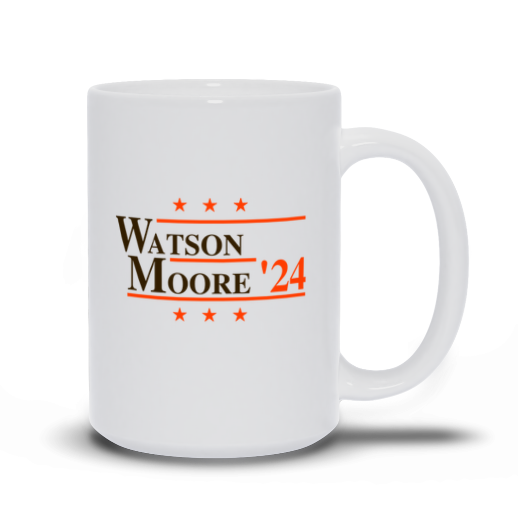 Watson and Moore 2024 Election Parody Coffee & Tea Mug