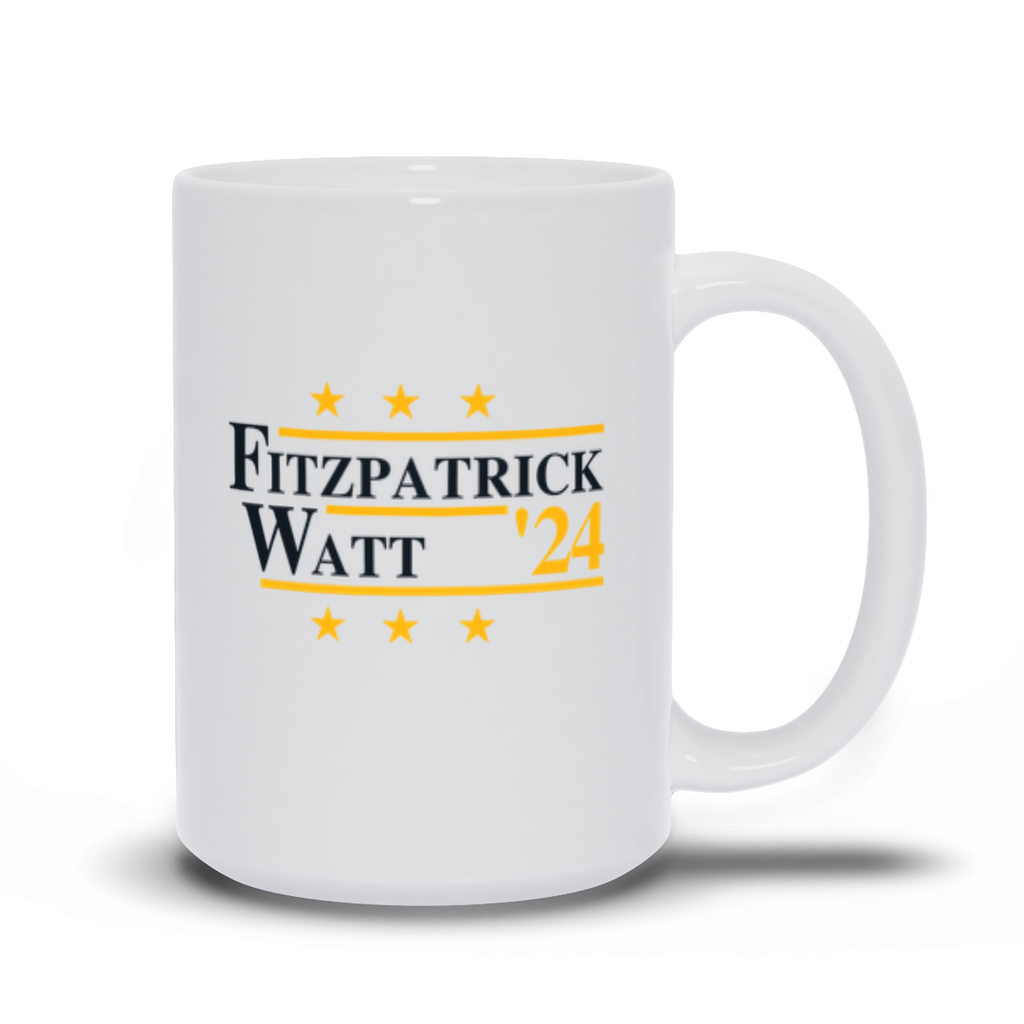 Fitzpatrick and Watt 2024 Election Parody Coffee & Tea Mug