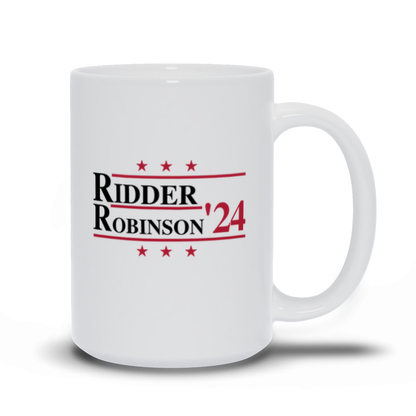 Ridder and Robinson 2024 Election Parody Coffee & Tea Mug