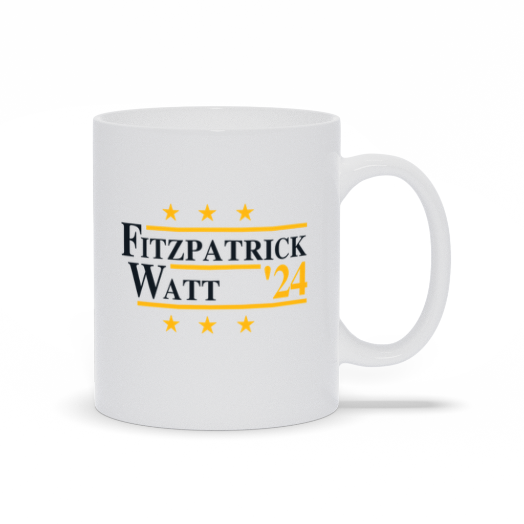 Fitzpatrick and Watt 2024 Election Parody Coffee & Tea Mug