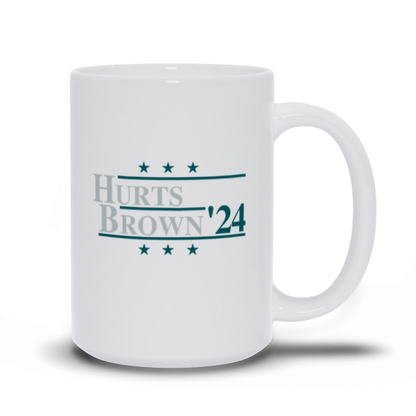 Hurts and Brown 2024 Election Parody Coffee & Tea Mug