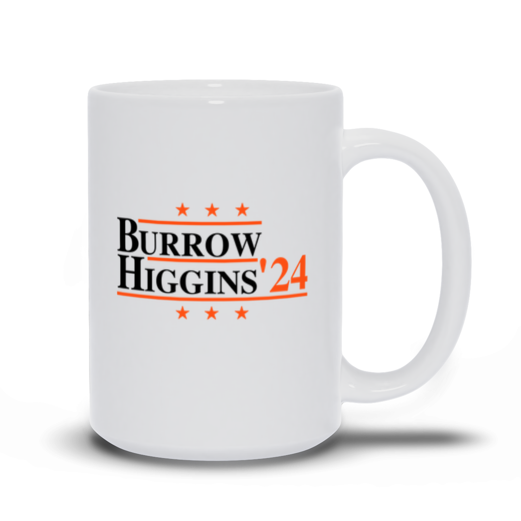 Burrow and Higgins 2024 Election Parody Coffee & Tea Mug