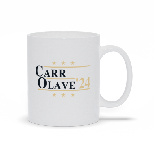 Carr and Olave 2024 Election Parody Coffee & Tea Mug