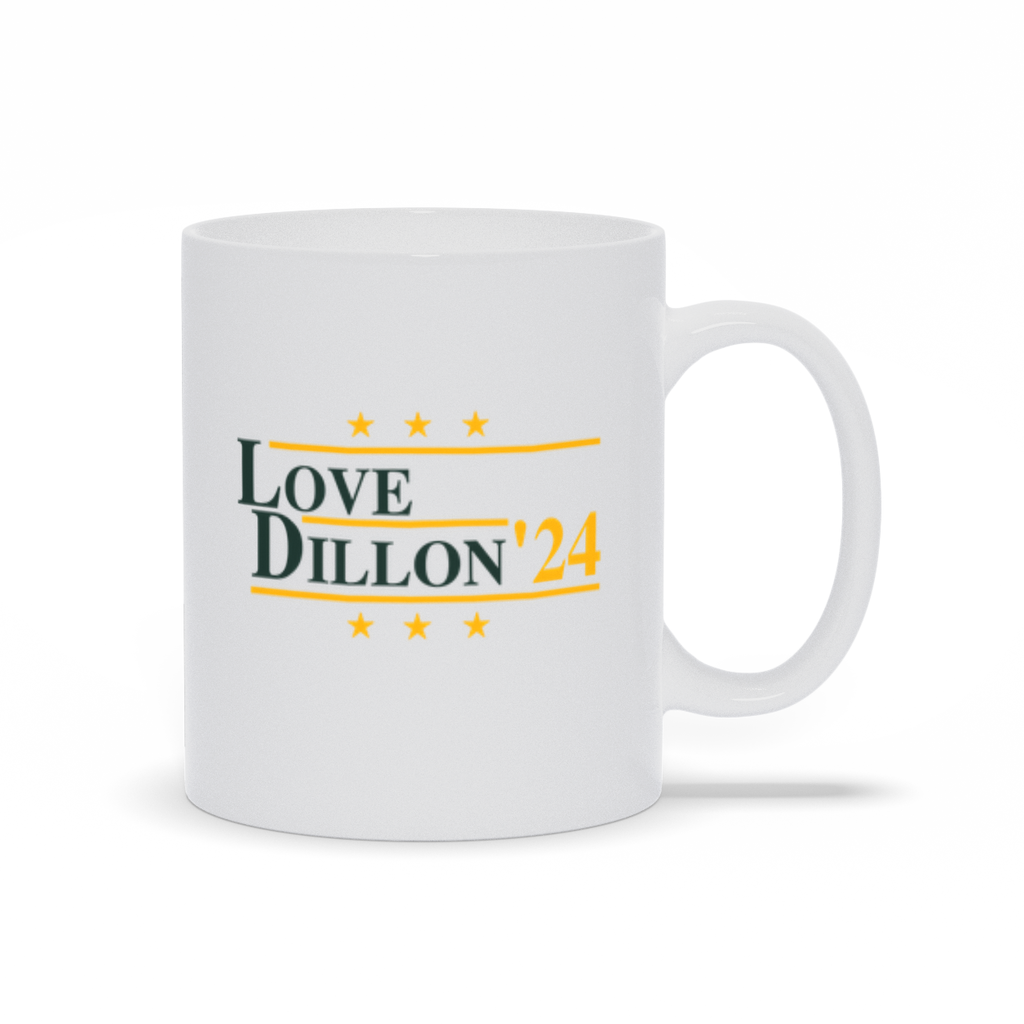 Love and Dillon 2024 Election Parody Coffee & Tea Mug