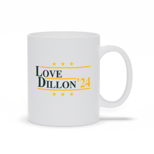 Love and Dillon 2024 Election Parody Coffee & Tea Mug