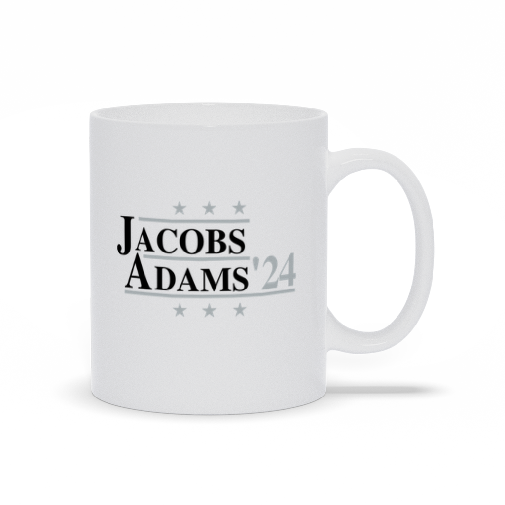 Jacobs and Adams 2024  Election Parody Coffee & Tea Mug