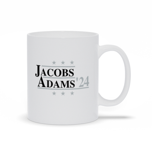 Jacobs and Adams 2024  Election Parody Coffee & Tea Mug