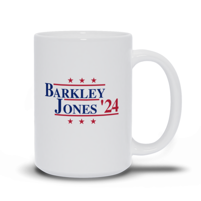 Barkley and Jones 2024 Election Parody Coffee & Tea Mug