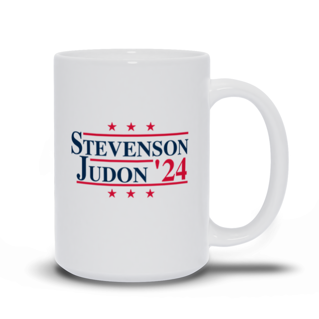 Stevenson and Judon 2024 Election Parody Coffee & Tea Mug