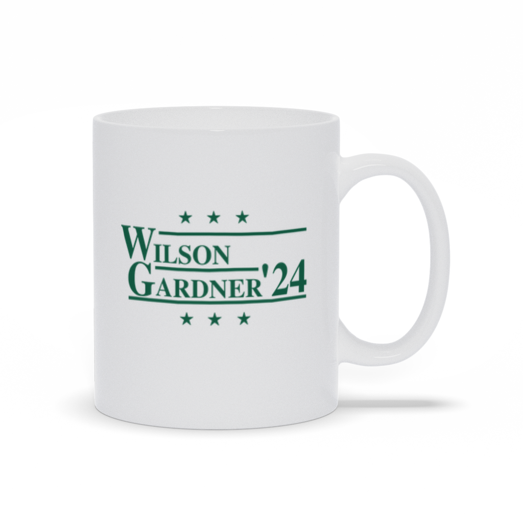 Wilson and Gardner 2024 Election Parody Coffee & Tea Mug