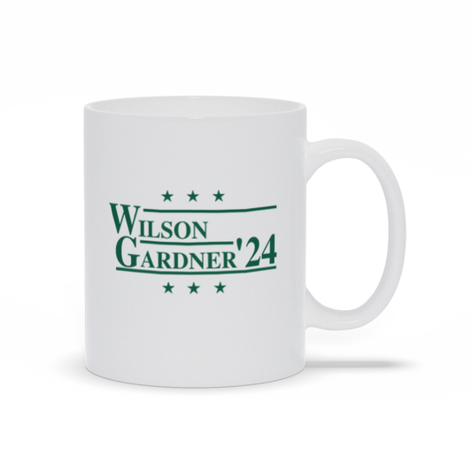 Wilson and Gardner 2024 Election Parody Coffee & Tea Mug