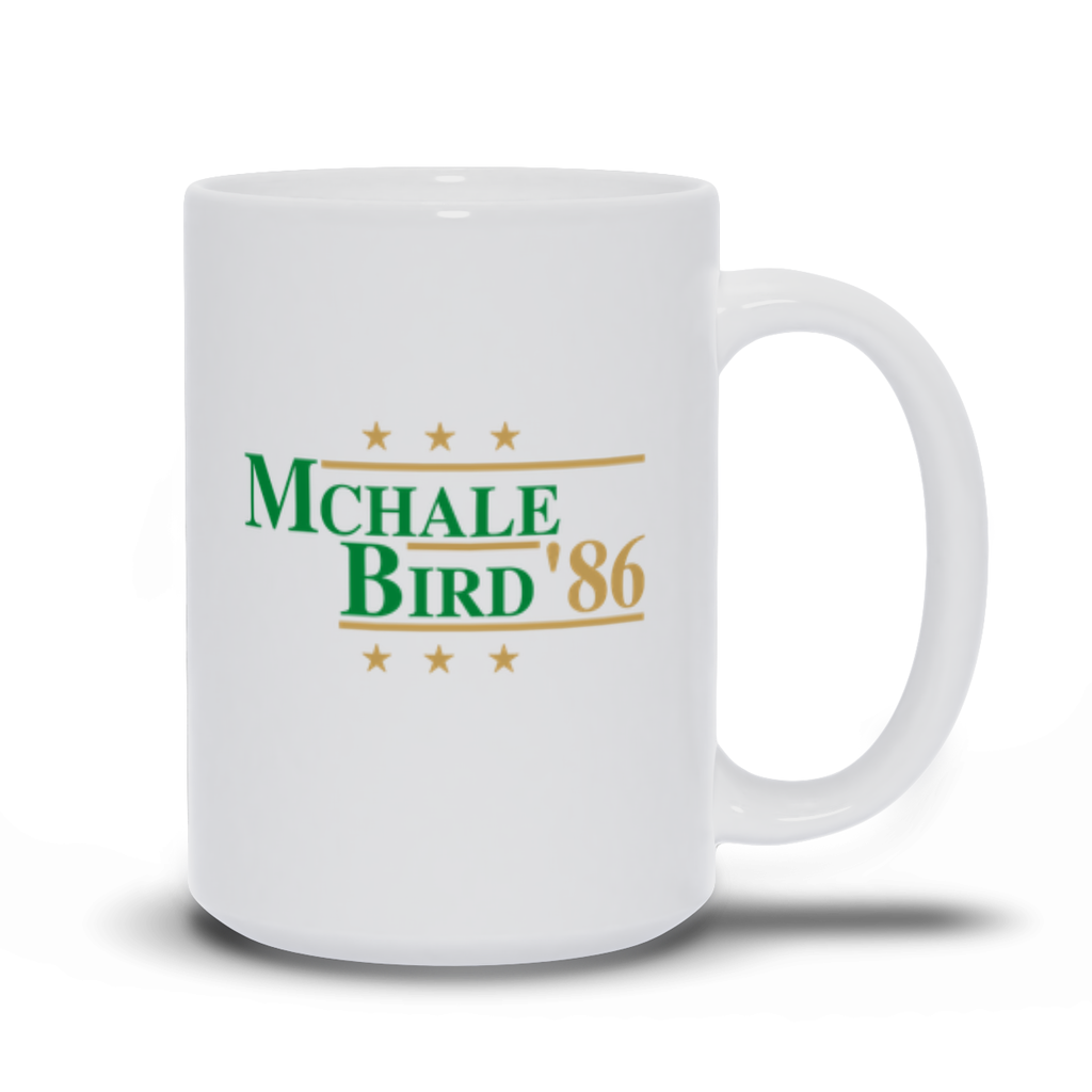 McHale and Bird 1986 Retro Election Parody Coffee & Tea Mug