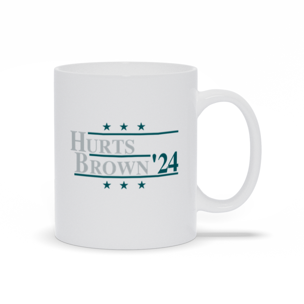 Hurts and Brown 2024 Election Parody Coffee & Tea Mug