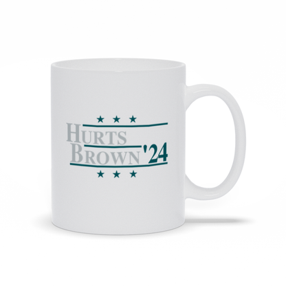 Hurts and Brown 2024 Election Parody Coffee & Tea Mug