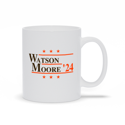 Watson and Moore 2024 Election Parody Coffee & Tea Mug